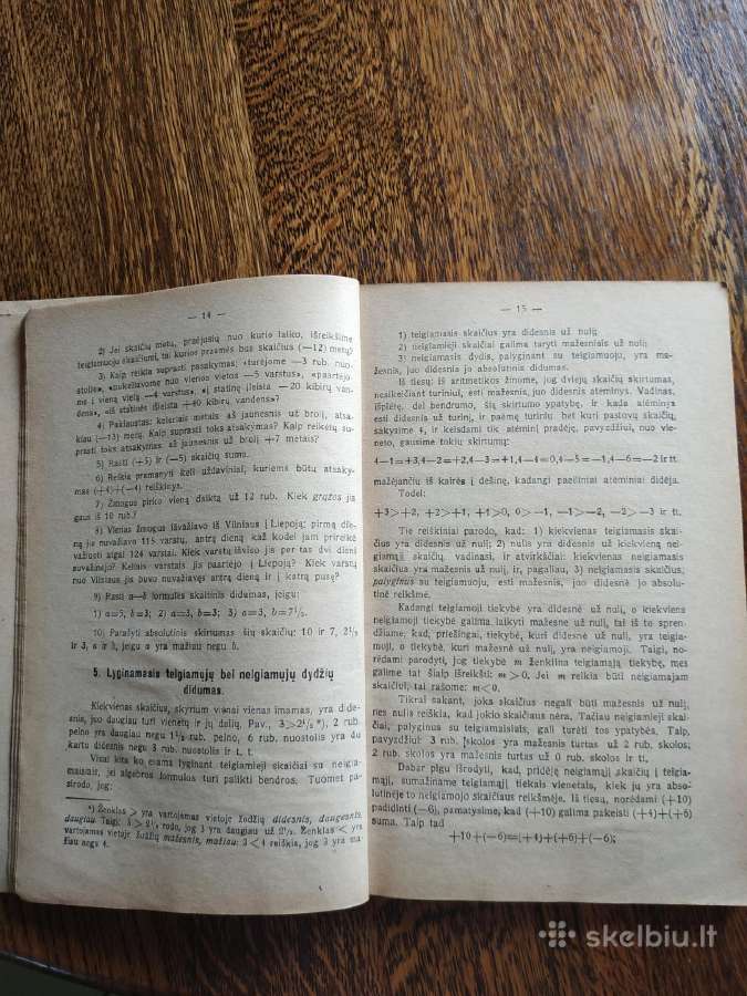 1919 m."algebros teorija" - nuotraukos Nr. 4