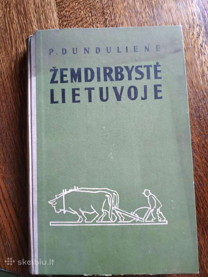 1963 m. knyga "Žemdirbystė Lietuvoje"