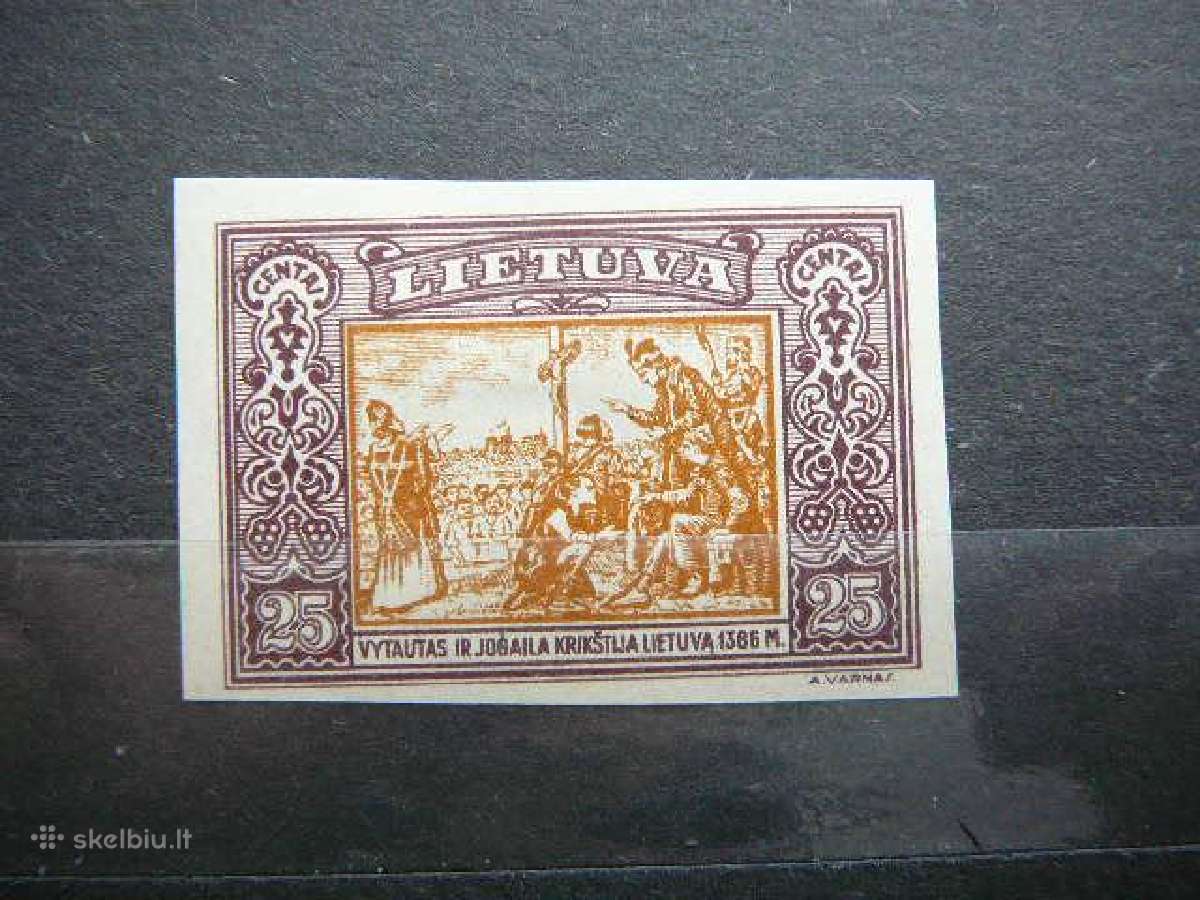 Lietuva 1932 Krikstas Mlh lit335sb
