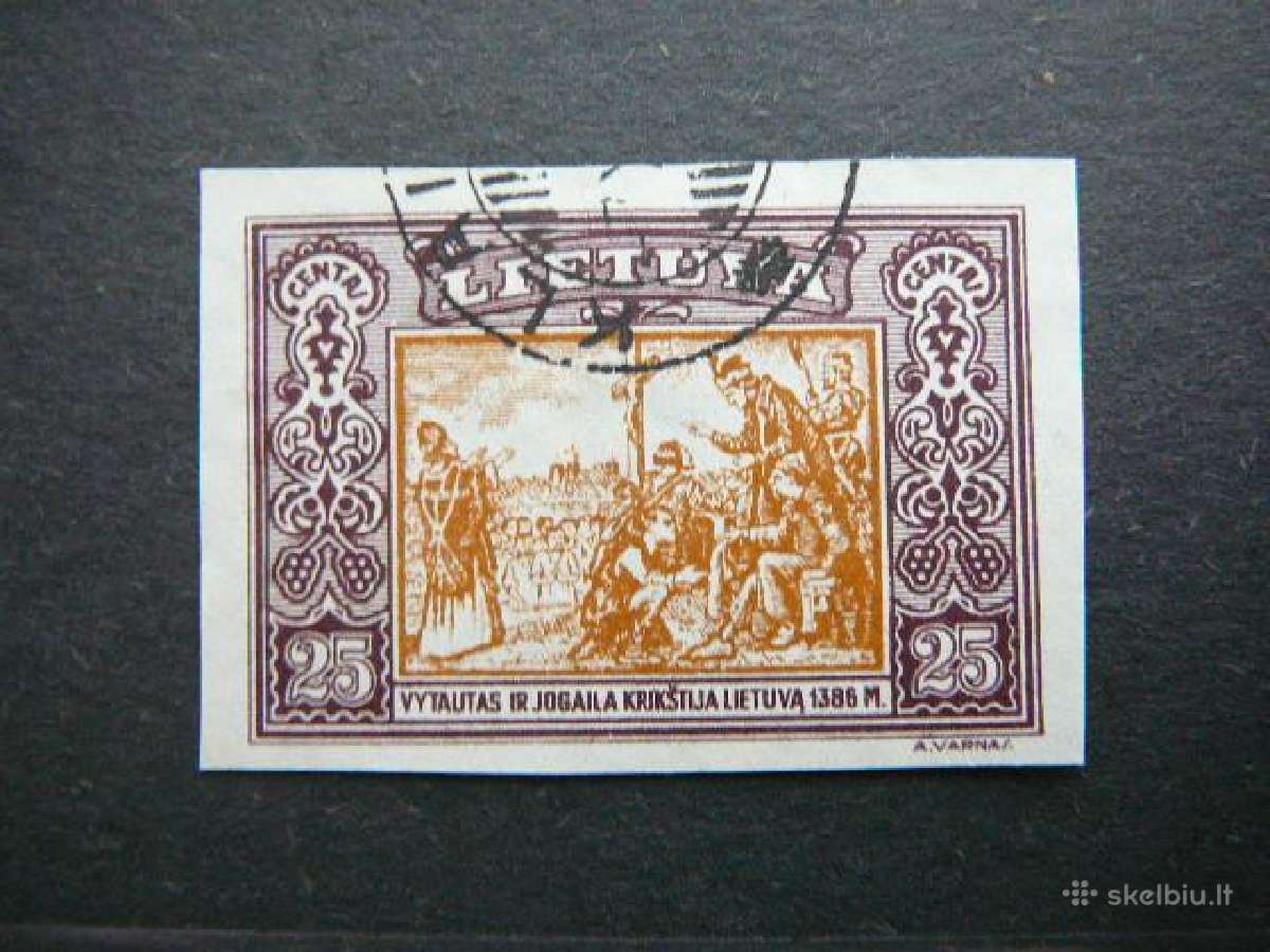 Lietuva 1932 Krikstas antsp. lit335ab