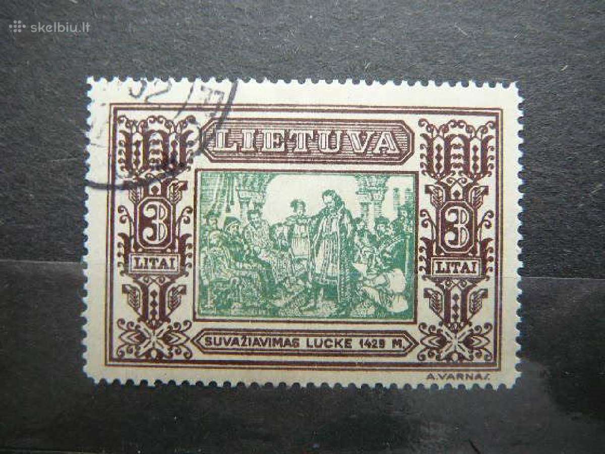 Lietuva 1932 Septyndieniai antsp. lit339aa