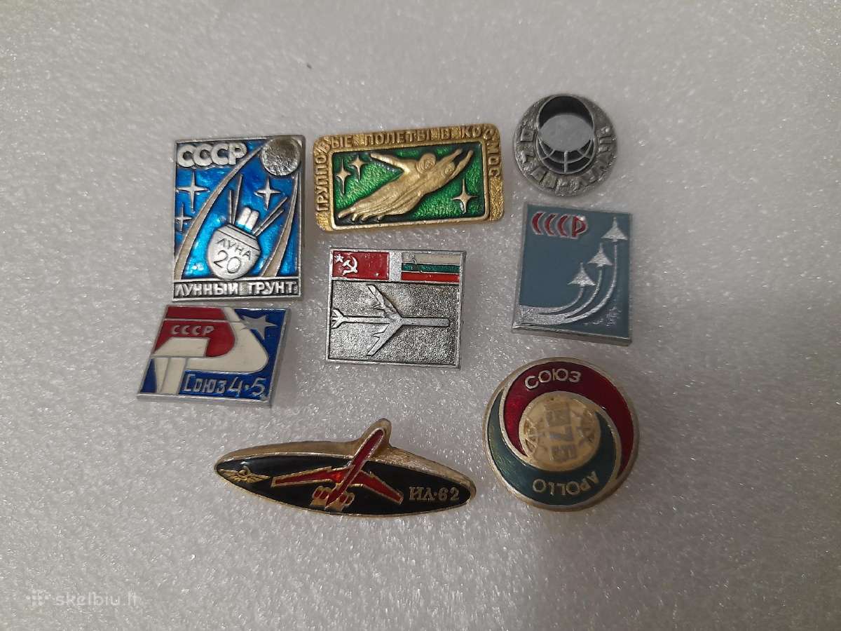 TSRS ženkliuka kosmasas,aviacija 8vnt-5€