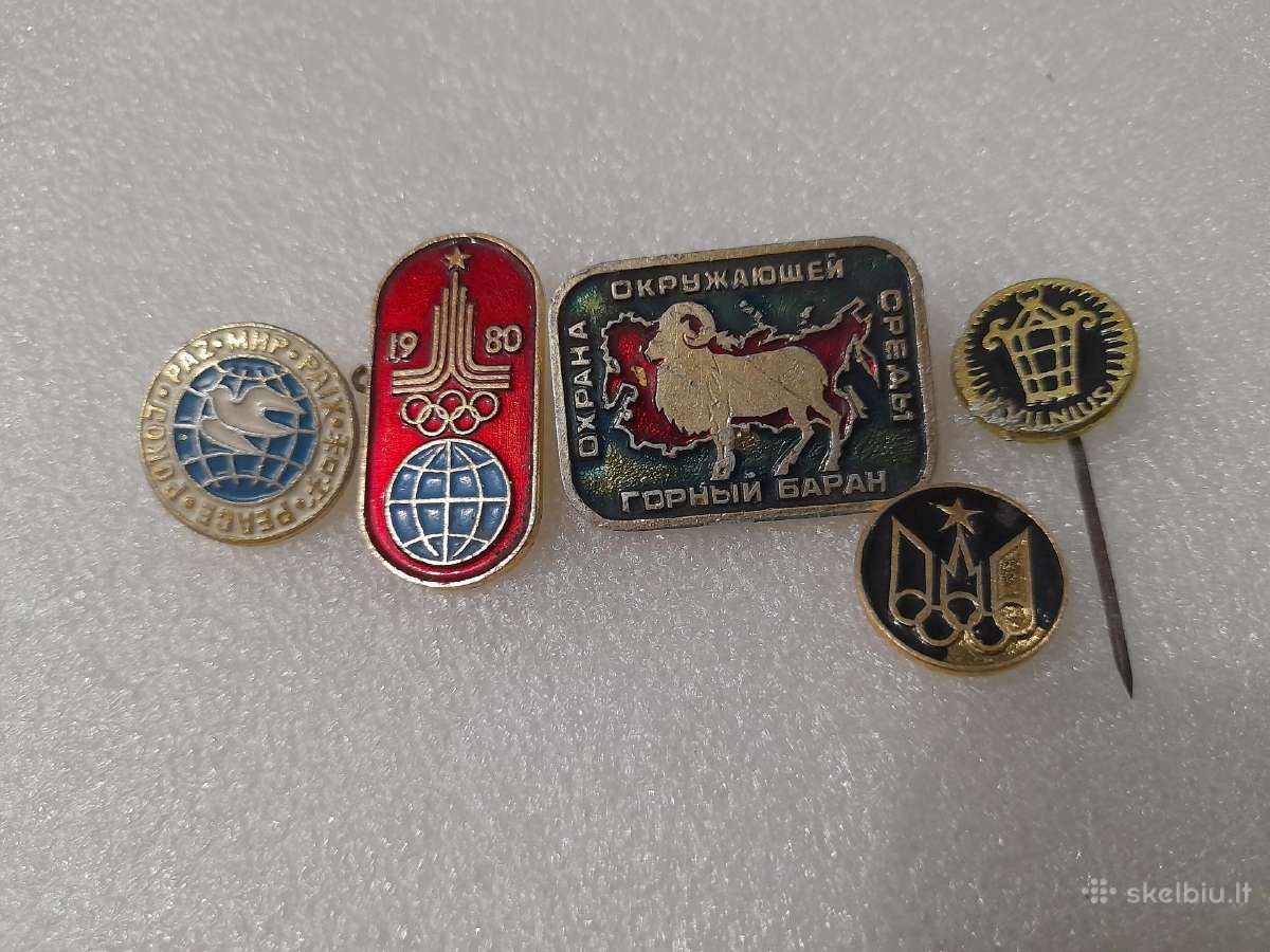 Ženkliukai 5vnt-2€