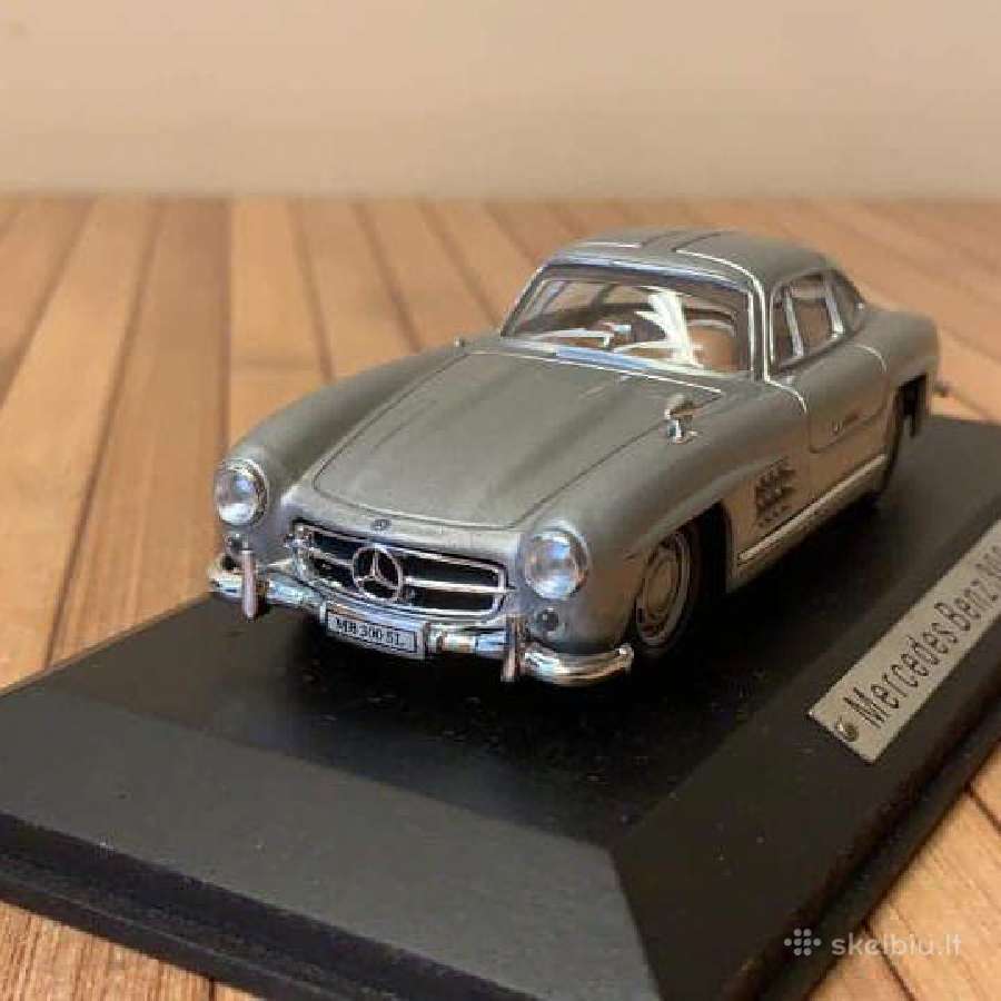 Mercedes Benz 300 SL 1/43 diecast detalus metalini - nuotraukos Nr. 2