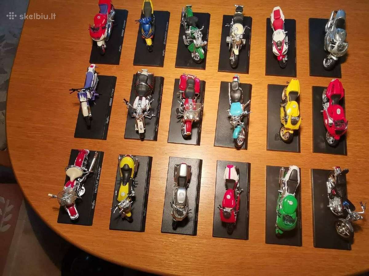 Motociklų modeliai bmw harley yamaha suzuki 1:18 - nuotraukos Nr. 7