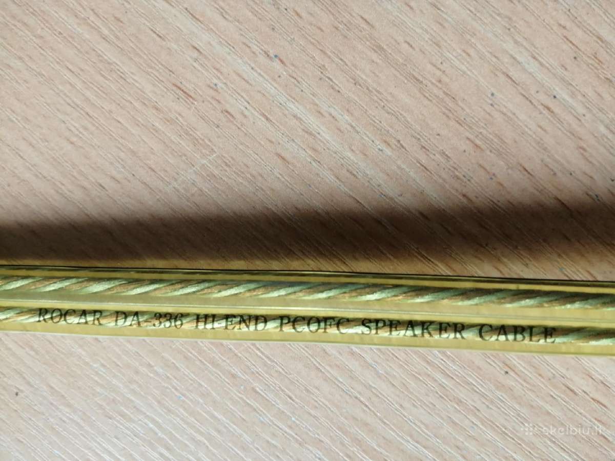 Subwoofer'io, žemų dažnių kolonėlės kabeliai - nuotraukos Nr. 8