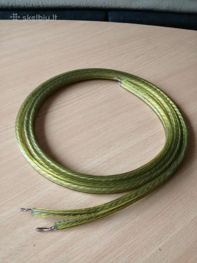 Subwoofer'io, žemų dažnių kolonėlės kabeliai - nuotraukos Nr. 7
