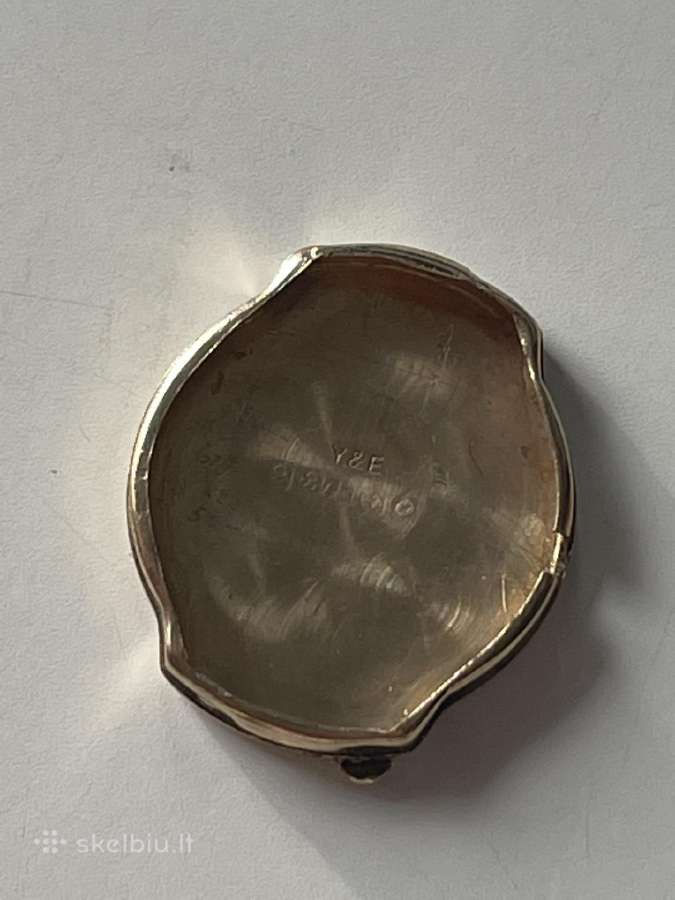 Technos 375 aukso mechaninis laikrodi - nuotraukos Nr. 14