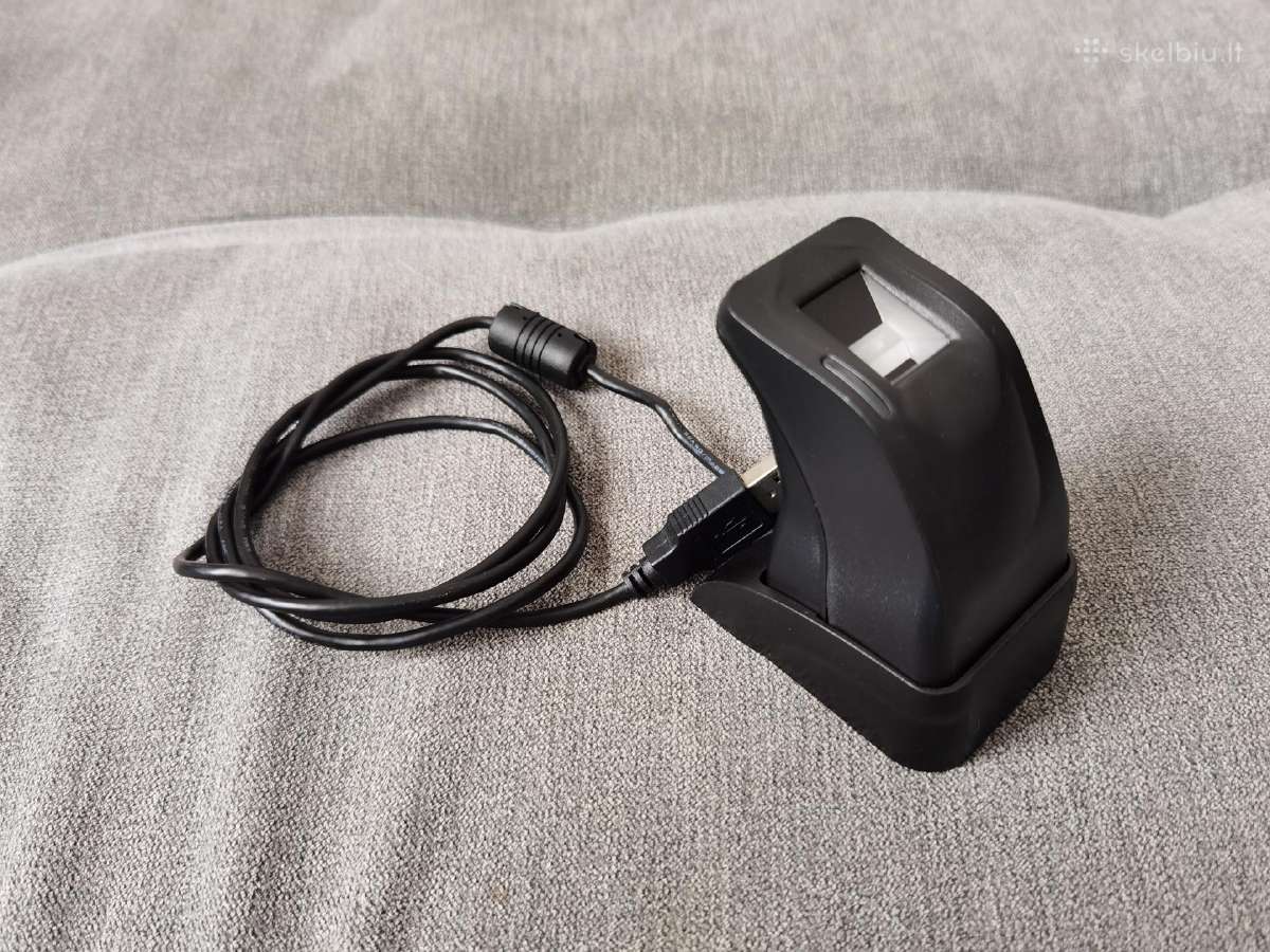 Pirsto atspaudo Usb registravimo irenginys.