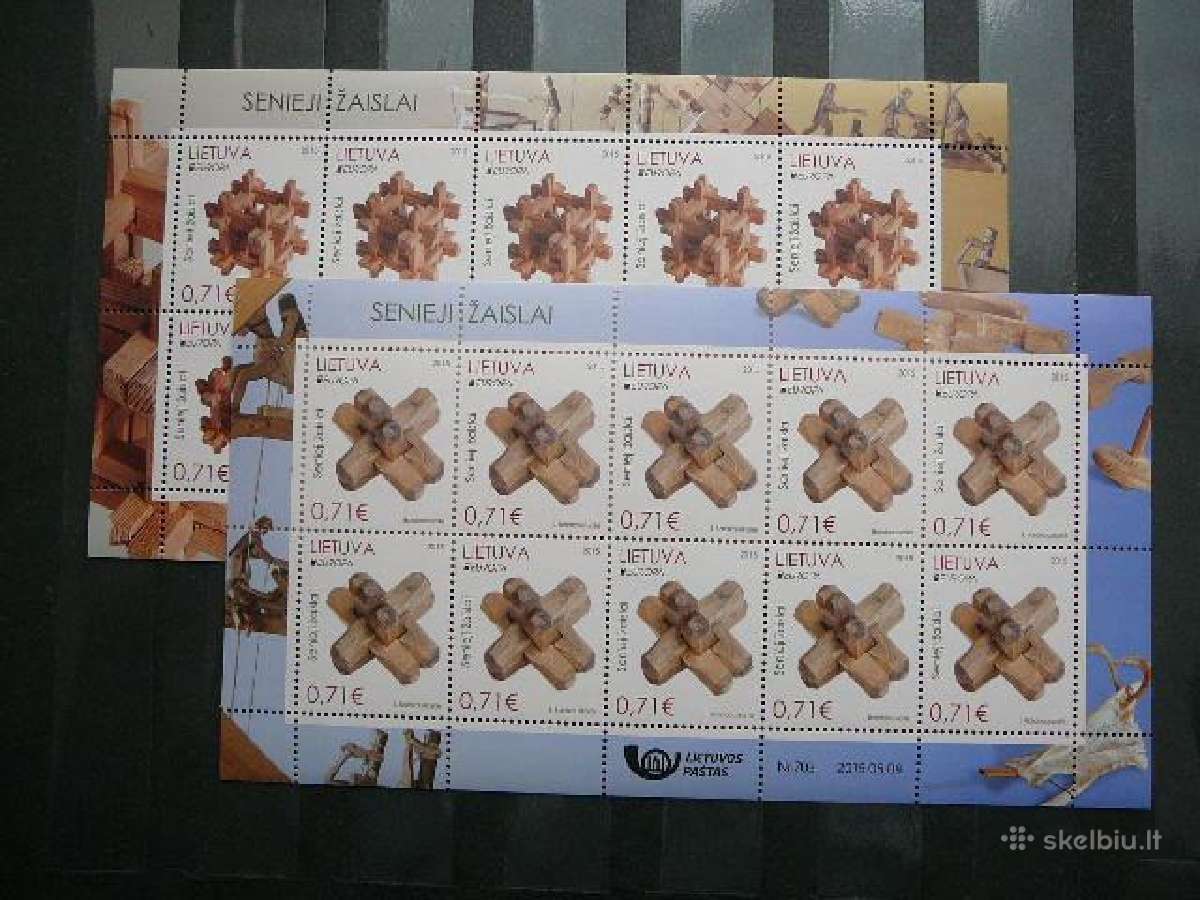 Lietuva 2015 Europa Zaislai svarus lit1187/8kl