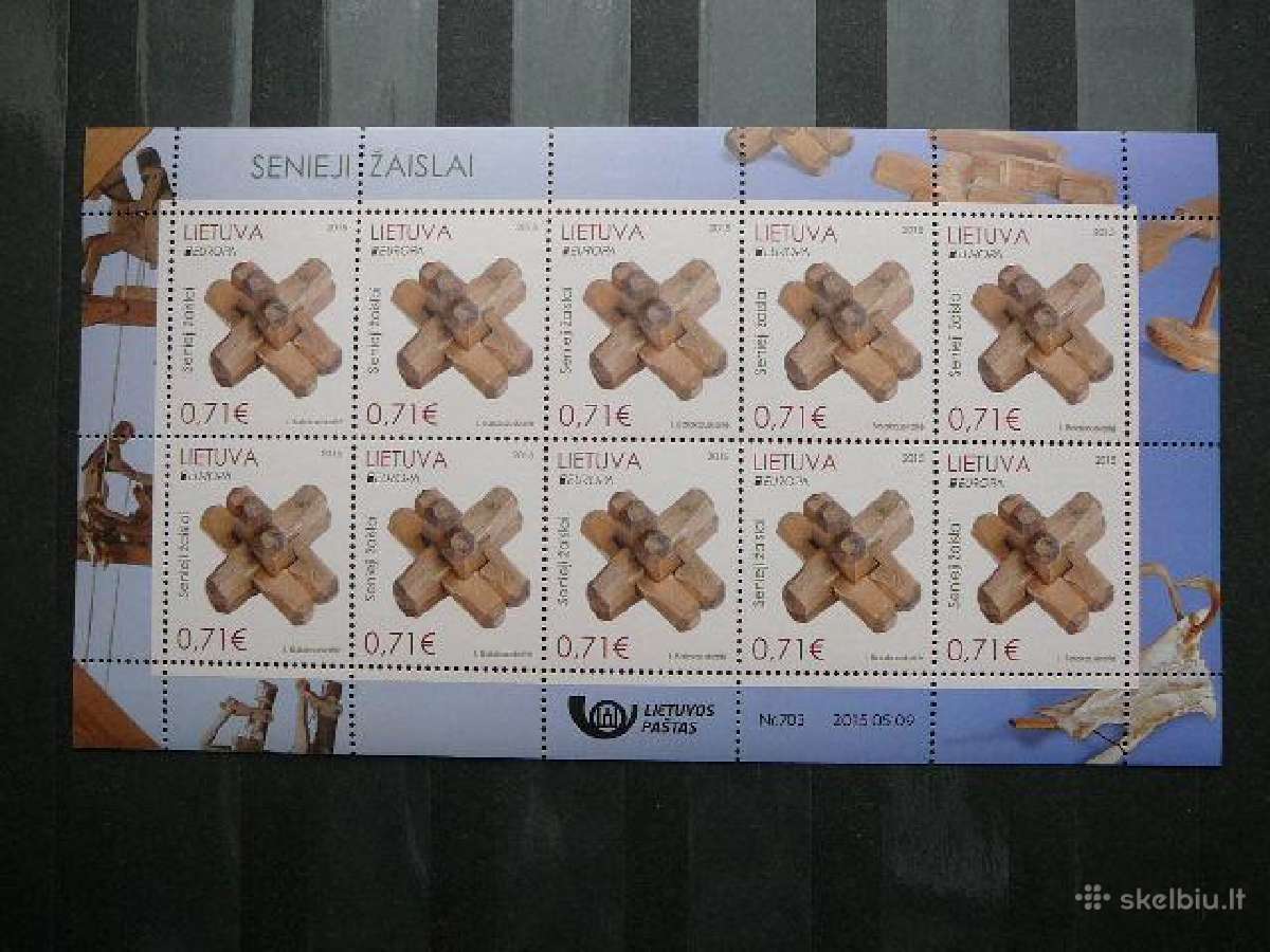 Lietuva 2015 Europa Zaislai svarus lit1187/8kl - nuotraukos Nr. 3