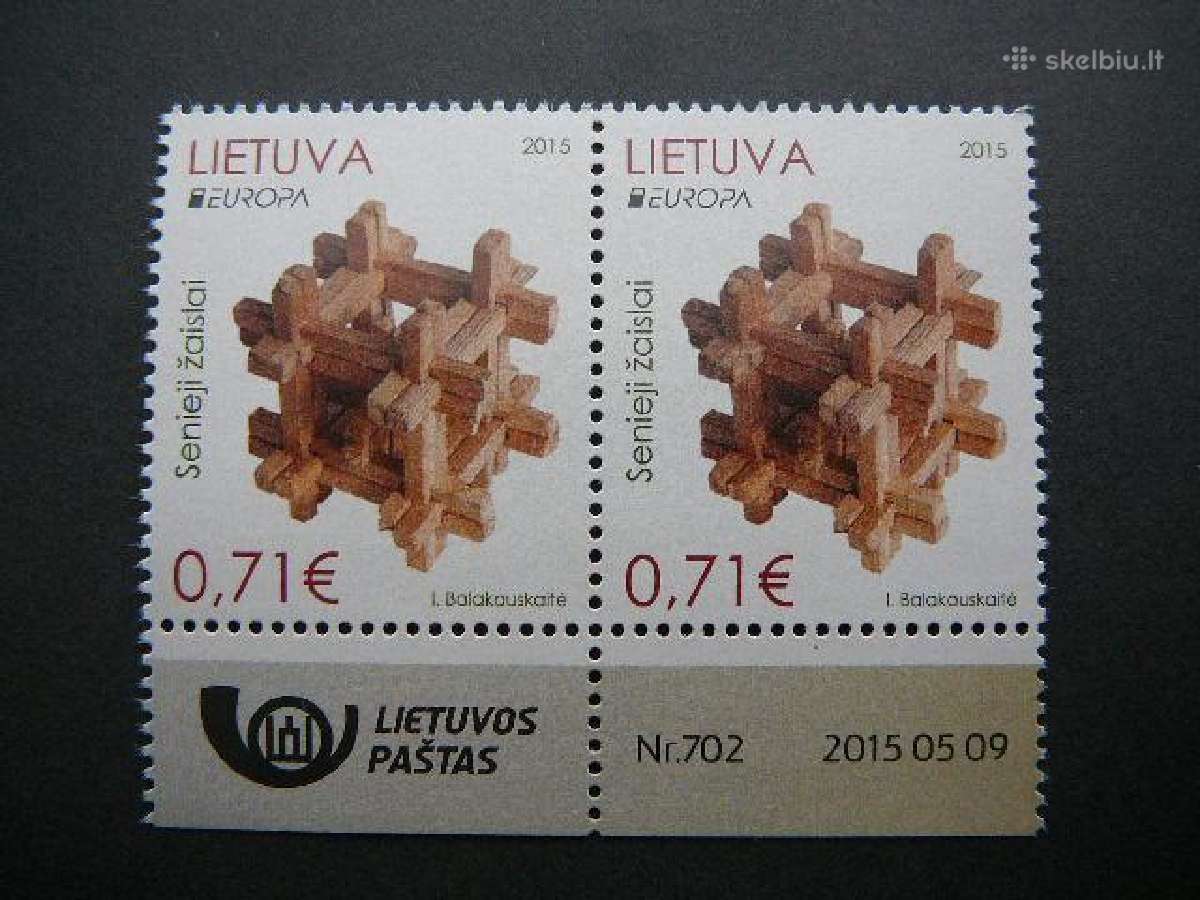 Lietuva 2015 Europa Zaislai svarus lit1187ap