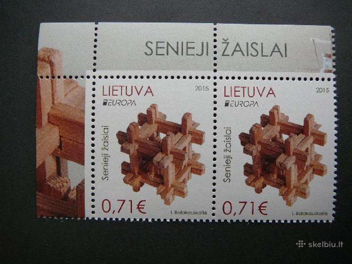 Lietuva 2015 Europa Zaislai svarus lit1187kv