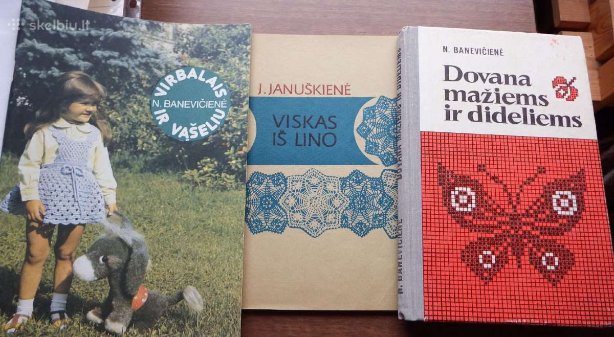 Mezgimo / rankdarbių žurnalai ir knygos, daug - nuotraukos Nr. 2