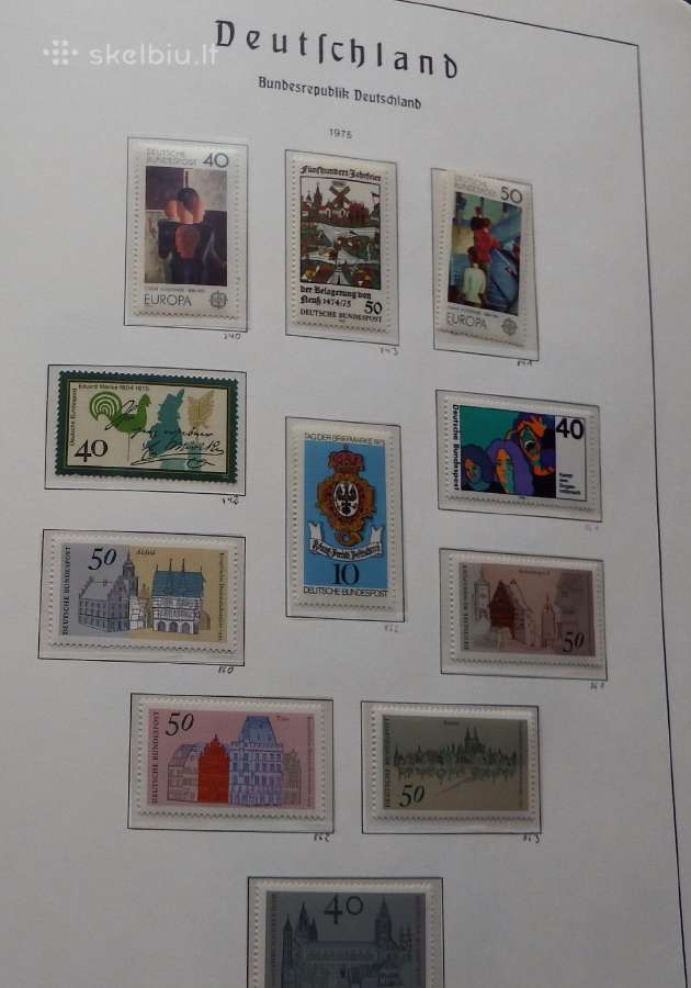 Vokietija 1956-1978 m. pilna kolekcija p.ž. - nuotraukos Nr. 10