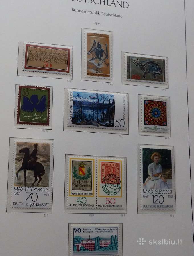 Vokietija 1956-1978 m. pilna kolekcija p.ž. - nuotraukos Nr. 11
