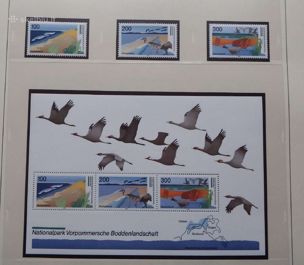 Vokietija 1993-1998 m. pilna kolekcija p.ž. - nuotraukos Nr. 7