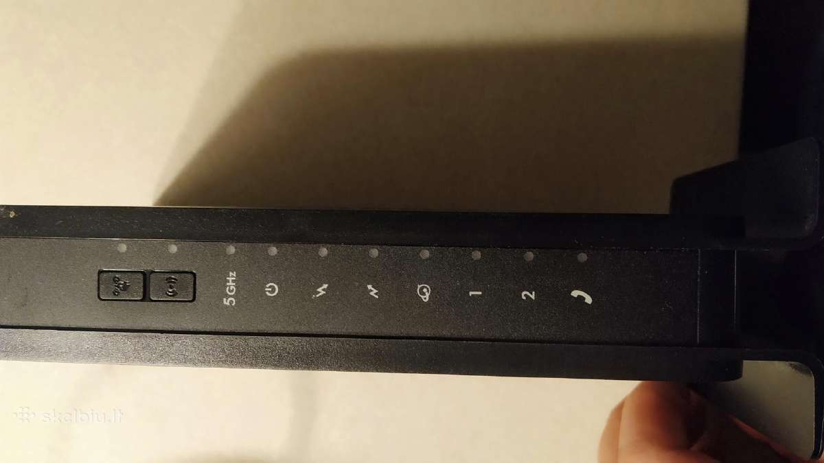 Naujas Netgear maršrutizatorius Cg3700emr