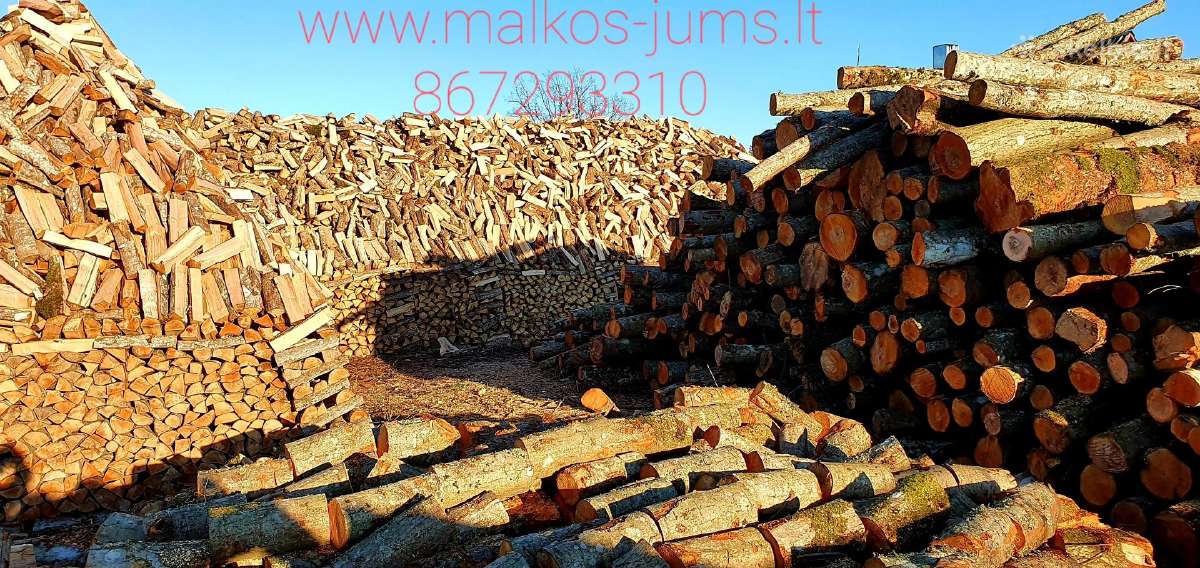 Malkos Vilniuje kapotos malkos malkos į namus - nuotraukos Nr. 5