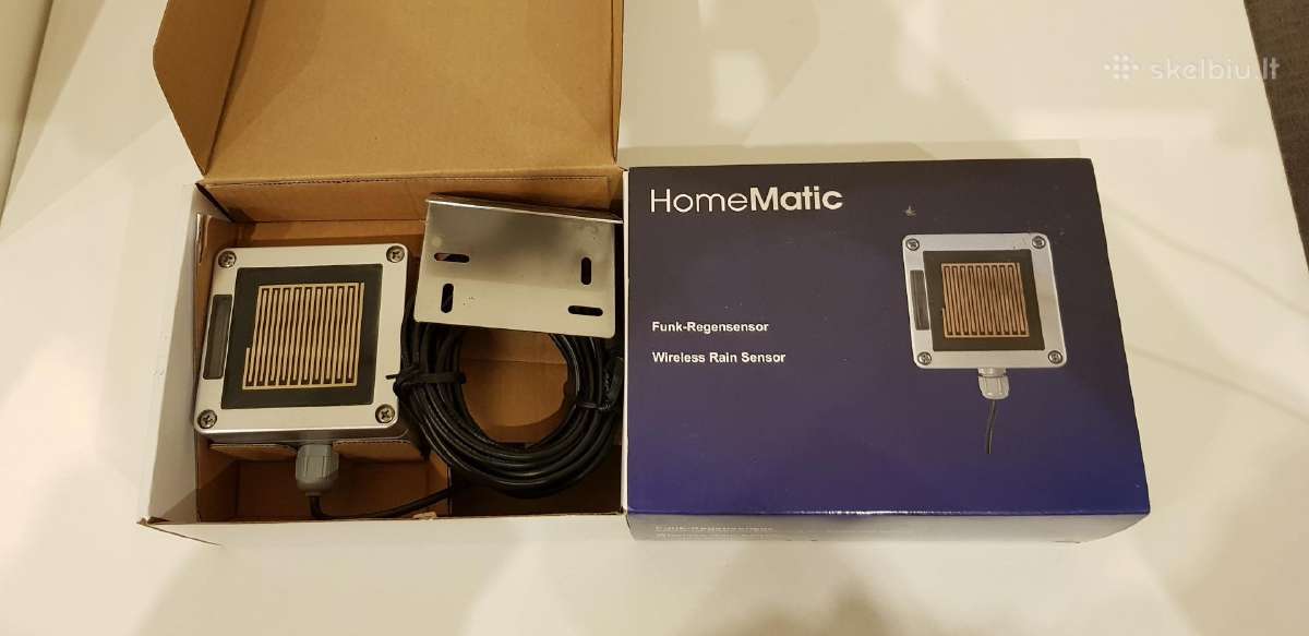 Bevielis lietaus sniego daviklis Homematic