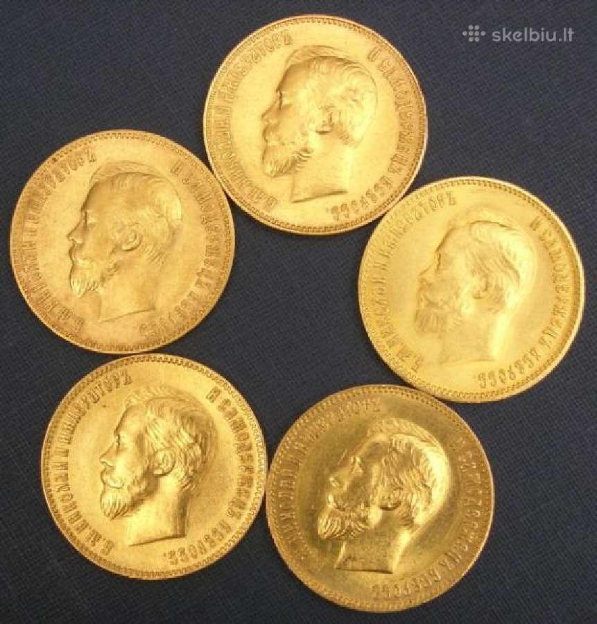Brangiausiai perku auksines ir sidabrines monetas!