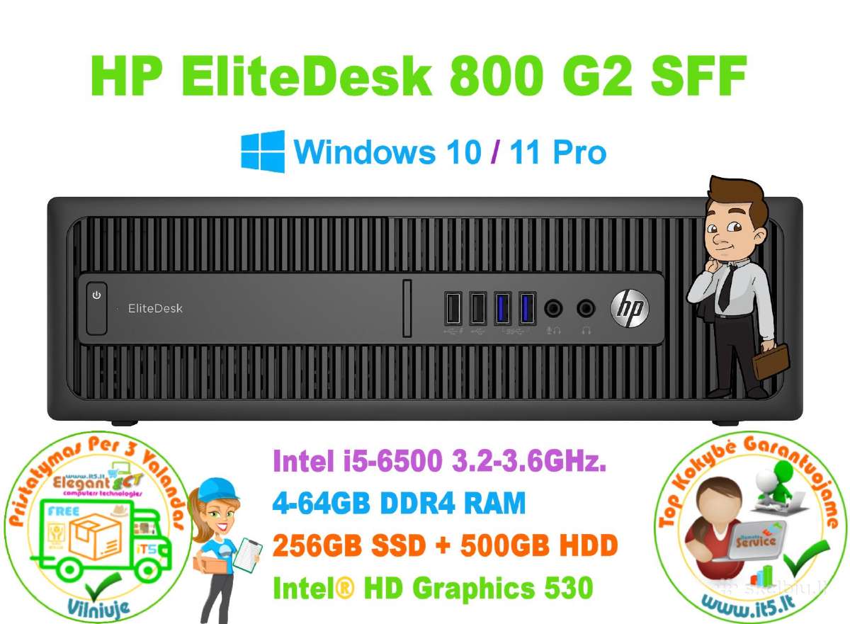 Hp / Dell / All-in-one / Garantija / Lizingas /