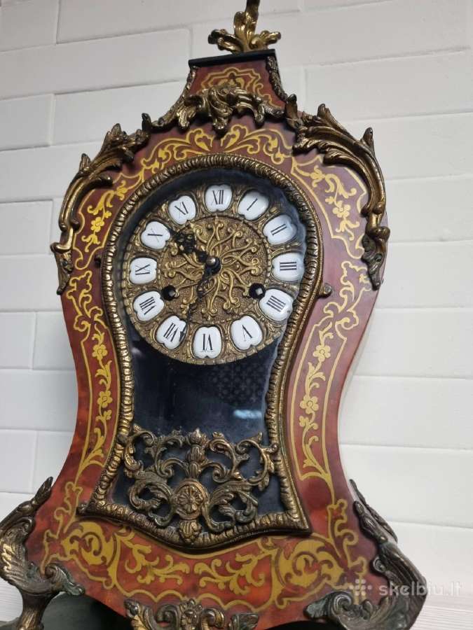 Senovinis laikrodis su konsole. Boulle. - nuotraukos Nr. 3