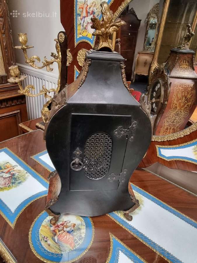Senovinis laikrodis su konsole. Boulle. - nuotraukos Nr. 10