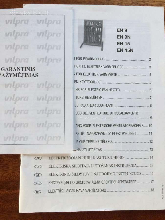 Elektrinis radiatorius. Svedija. 185 eur. - nuotraukos Nr. 3