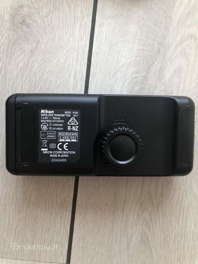 Nikon Wt-7a belaidis foto siųstuvas / Nikon D850 - nuotraukos Nr. 4