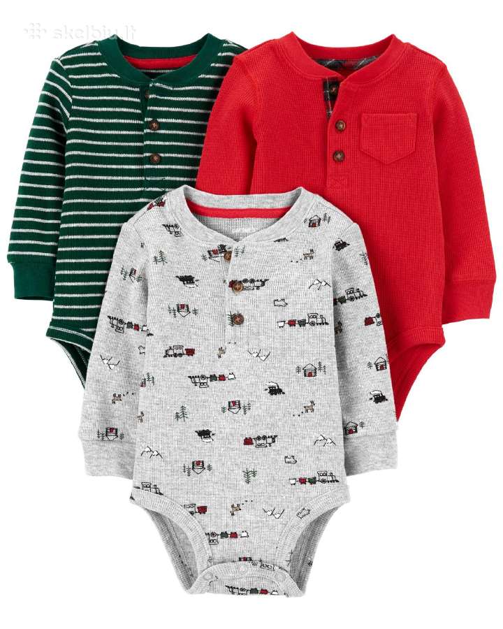 Carters firmos medvilniniai smėlinukai (bodžiukai) - nuotraukos Nr. 16