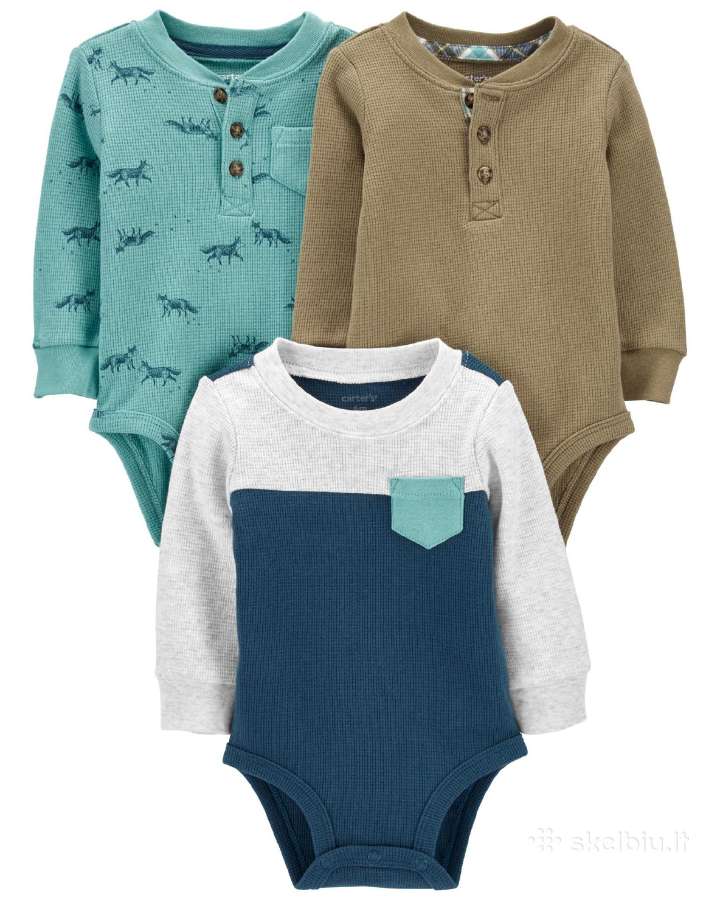 Carters firmos medvilniniai smėlinukai (bodžiukai) - nuotraukos Nr. 12