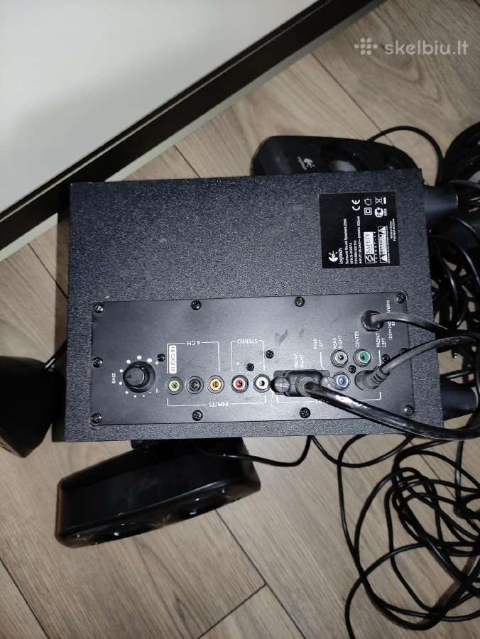 Logitech z506 5.1 Garso sistema - nuotraukos Nr. 9