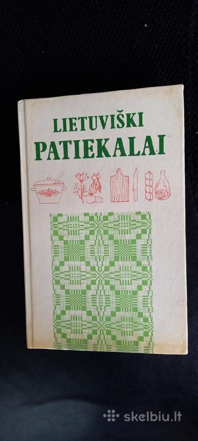 Knyga lietuviški patiekalai