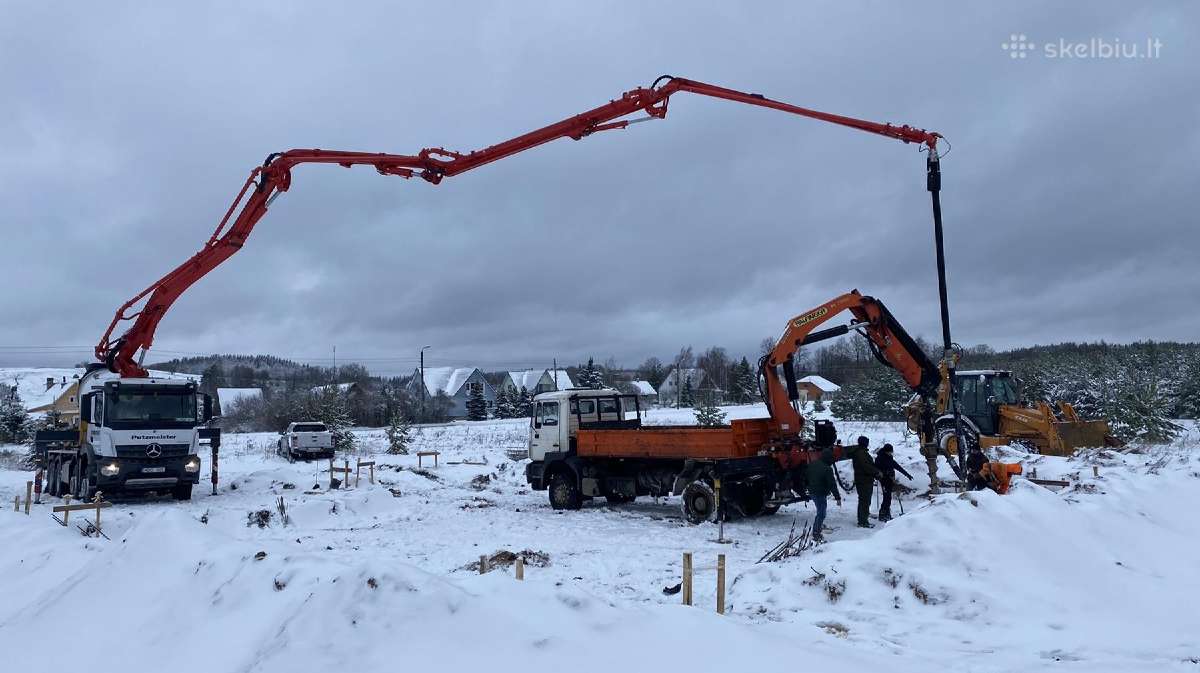 Betono siurblio 24m,26m,28m,31m,38m paslaugos - nuotraukos Nr. 33