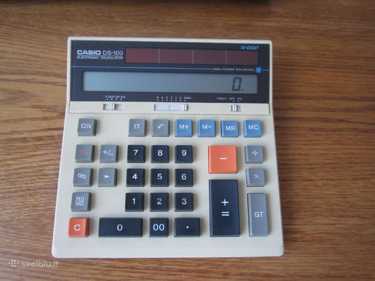 Skaičiuotuvai sharp,canon,elektronika,casio ir kt. - nuotraukos Nr. 9