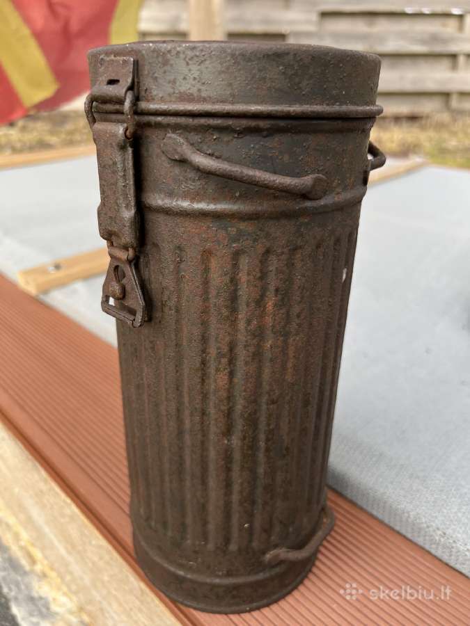 Ww2 vokiškos dujokaukes dėklas 1943m.