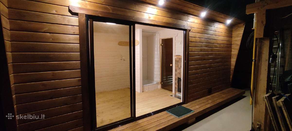 Karkasinė pirtis,sauna yra galimybė apžiūrėti. - nuotraukos Nr. 6