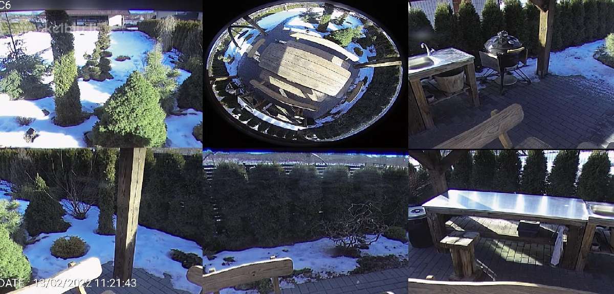 6mp 360 Fish Eye Ip kamera - nuotraukos Nr. 4