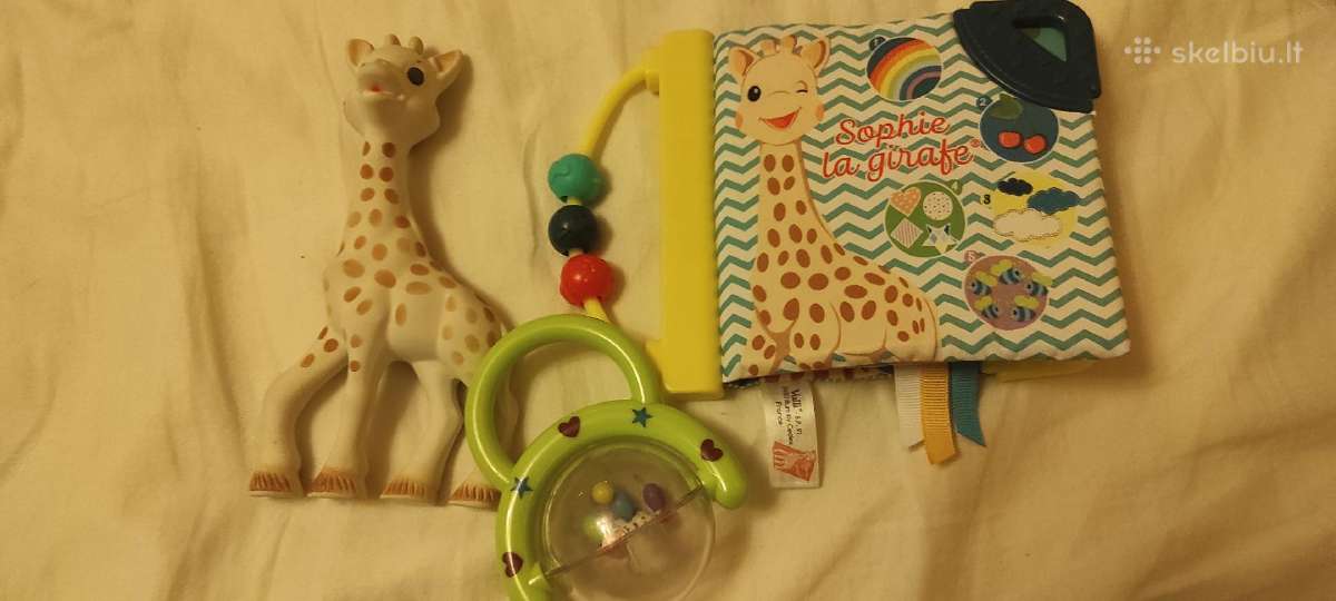Vulli Sophie la girafe dovanų rinkinys naujagimiui