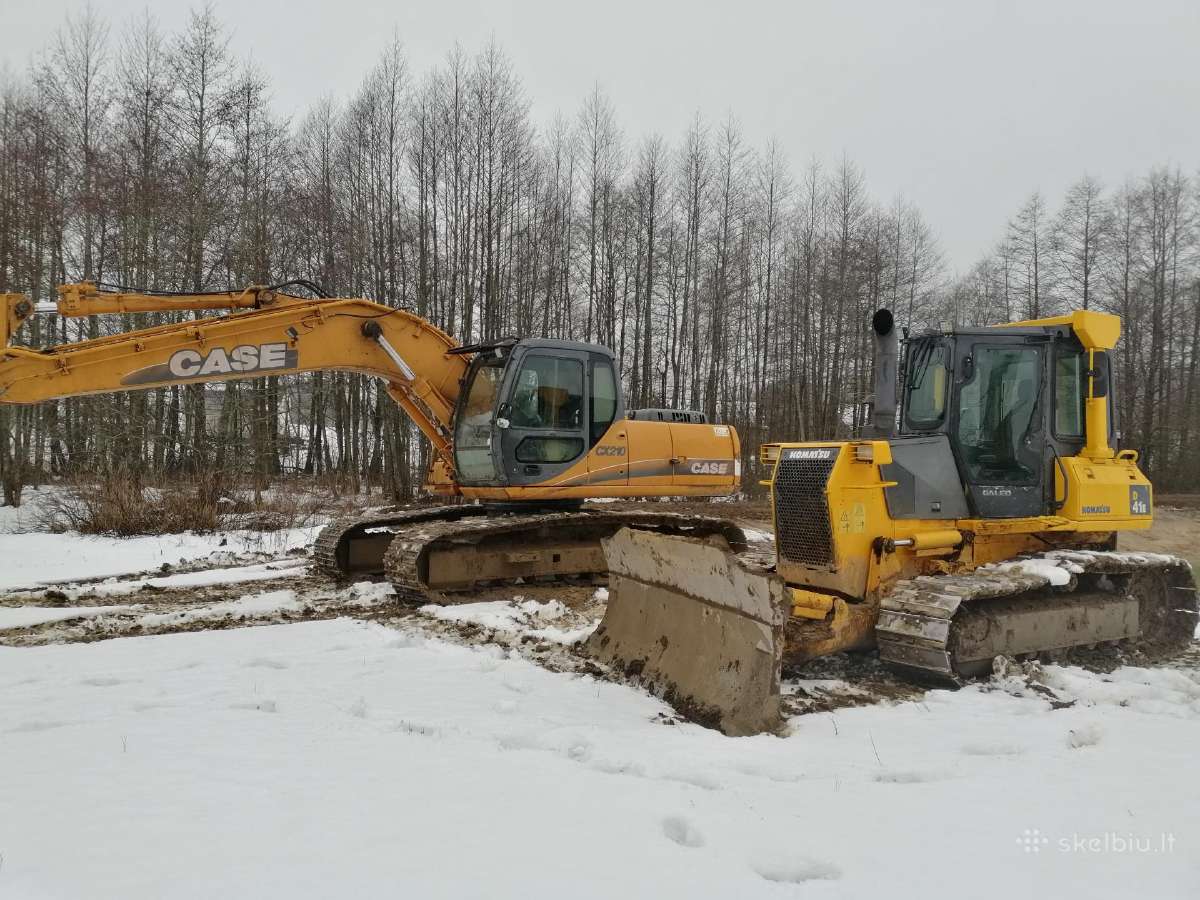 Tvenkinių Kasimas - Ekskavatorių Nuoma - nuotraukos Nr. 14