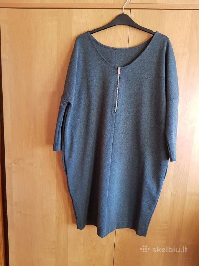Pilka suknelė - nuotraukos Nr. 2