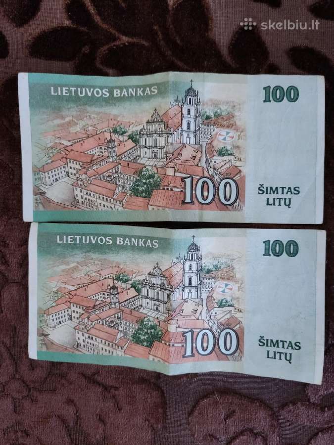 Parduodu du 100 litų banknotus - nuotraukos Nr. 2