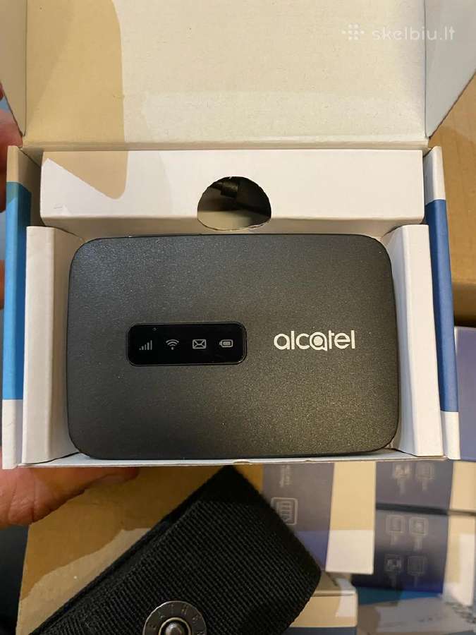 Laisvas ir naujas juodas Alcatel Mw40v 4G modemas - nuotraukos Nr. 5