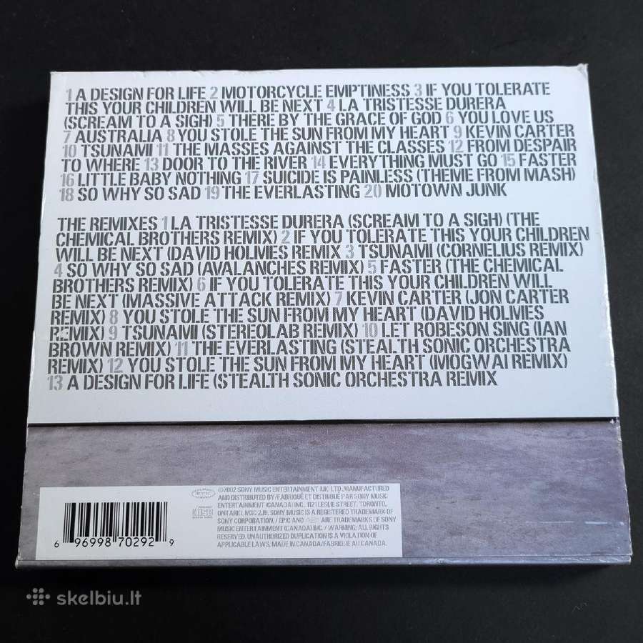 Manic Street Preachers – The Greatest Hits - nuotraukos Nr. 2