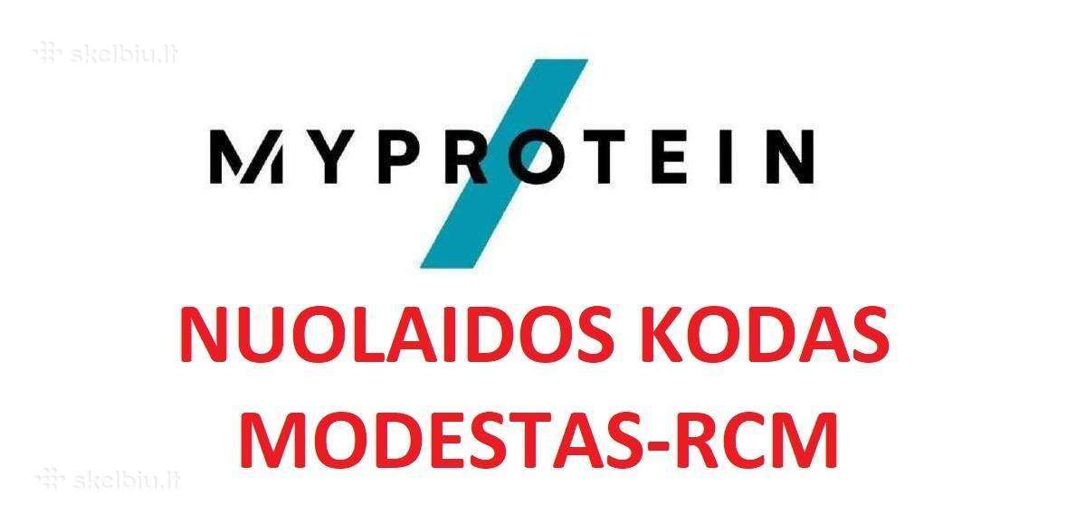 My Protein 70% nuolaidos kodas ! Nemokamai