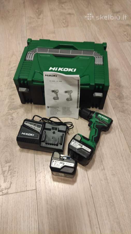 Hikoki(hitachi) 18v ir 36v irankiai - nuotraukos Nr. 3