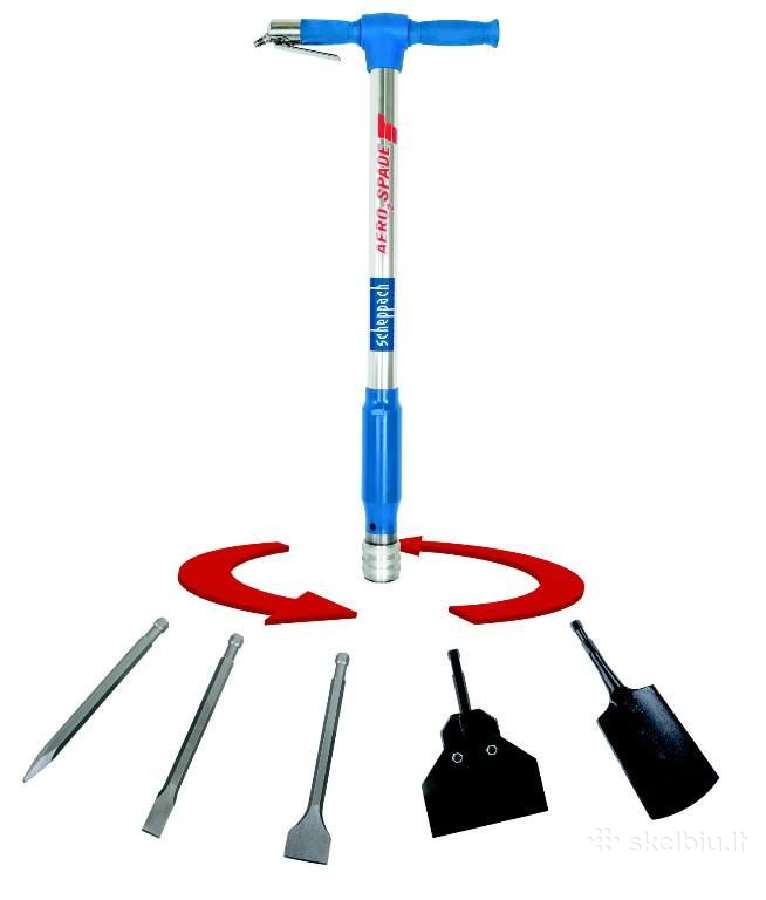Daugiafunkcis pneumatinis įrankis Aero Spade
