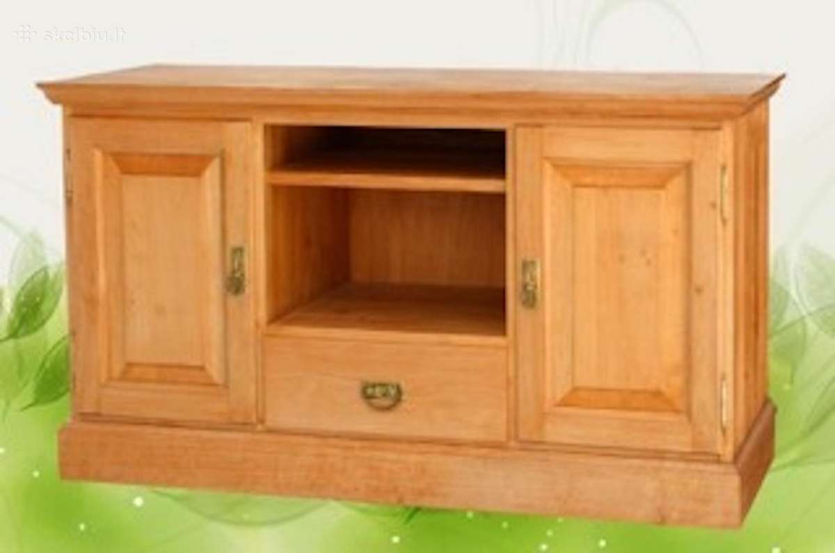 Parduodu naturalaus medzio TV spintele