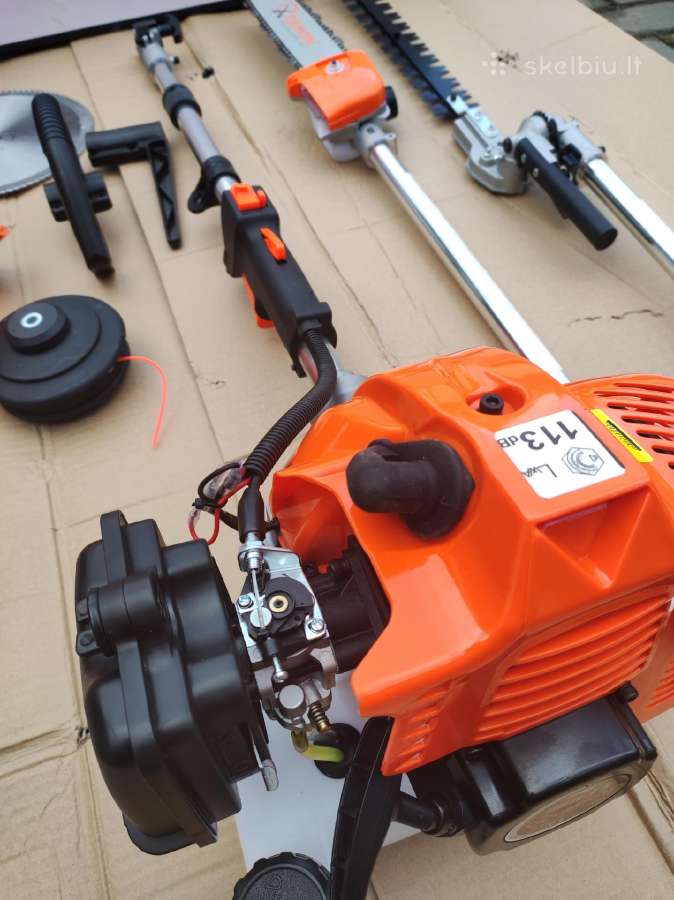 Trimeriai Demon ir Boxer 4in1žolepjovė vejapjovė - nuotraukos Nr. 9